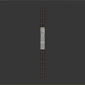 Modern Red And Silver Train On Railway Track With Metallic Surface