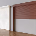 Electric rolling shutter door, warehouse garage anti-theft rolling shutter door 3d model