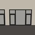 Modern Black Frame Casement Windows With Clear Glass And Sleek Structure