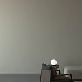 Modern Living Room Interior With Beige Sofa Coffee Table Set And Accent Chairs