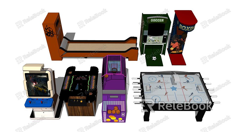 Modern game machine game machine model