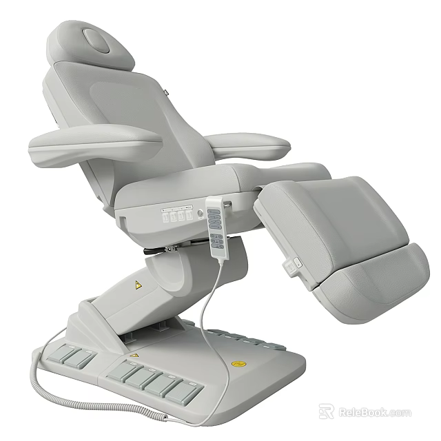 Full Body Massage Chair With Ergonomic Design Adjustable Recline Backrest And Leg Support System 3d model 