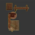Architectural Interior Displaying Vintage Wooden Furniture Collection And Classic Decorative Pieces