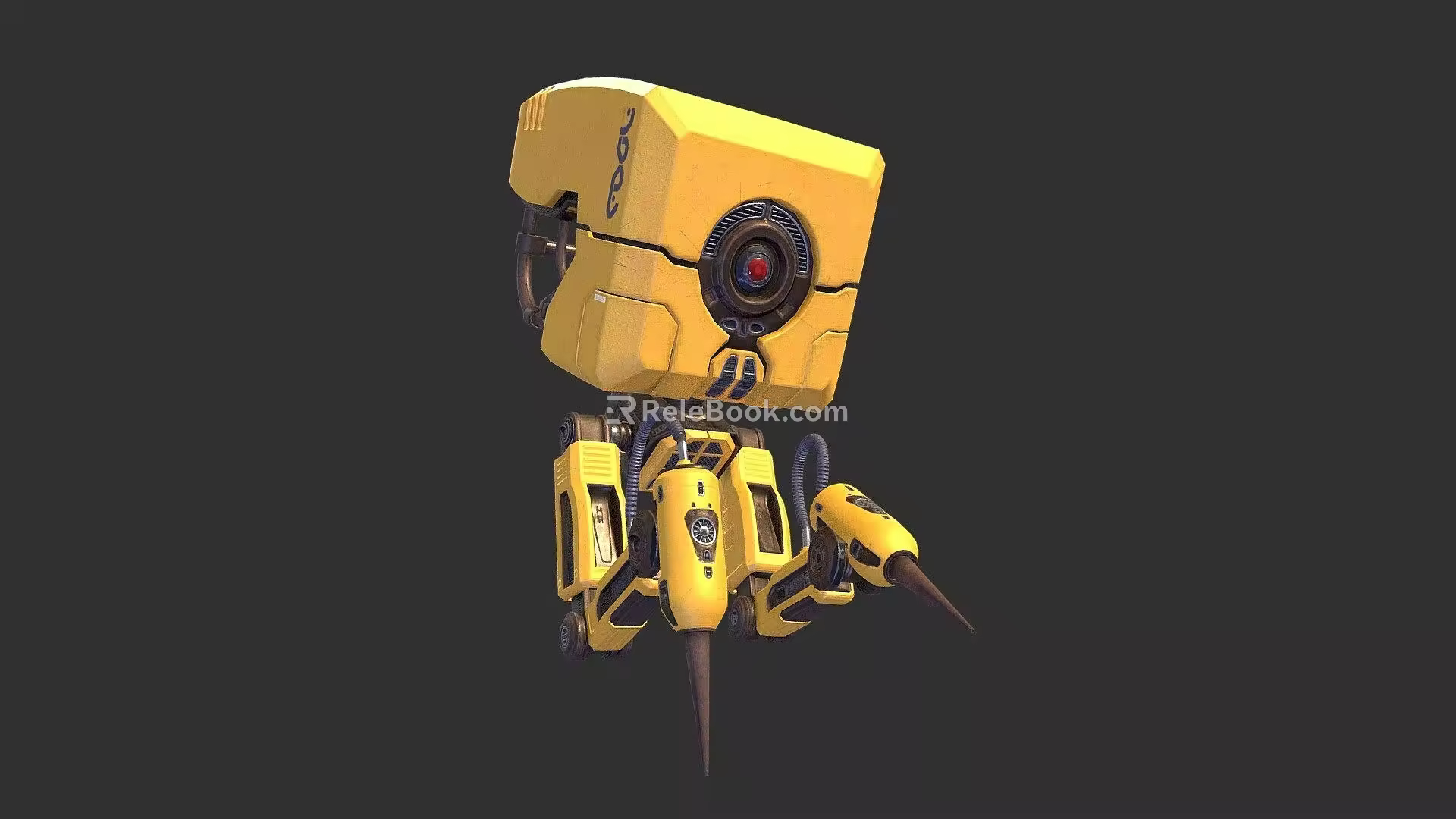 Robot welder 3d model