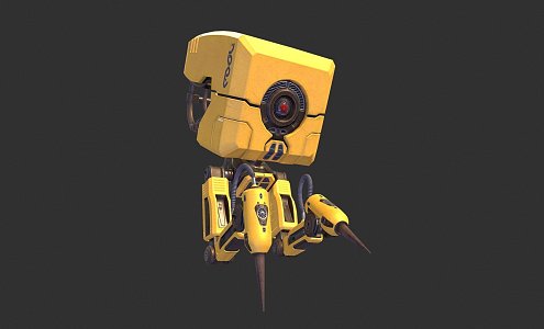 Robot welder 3d model