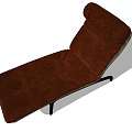 Modern Brown Velvet Upholstered Lounge Chair With High Backrest And Black Legs