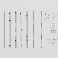 Modern LED Downlights And Spotlights Adjustable Ceiling Lighting Fixtures For Home Office Use
