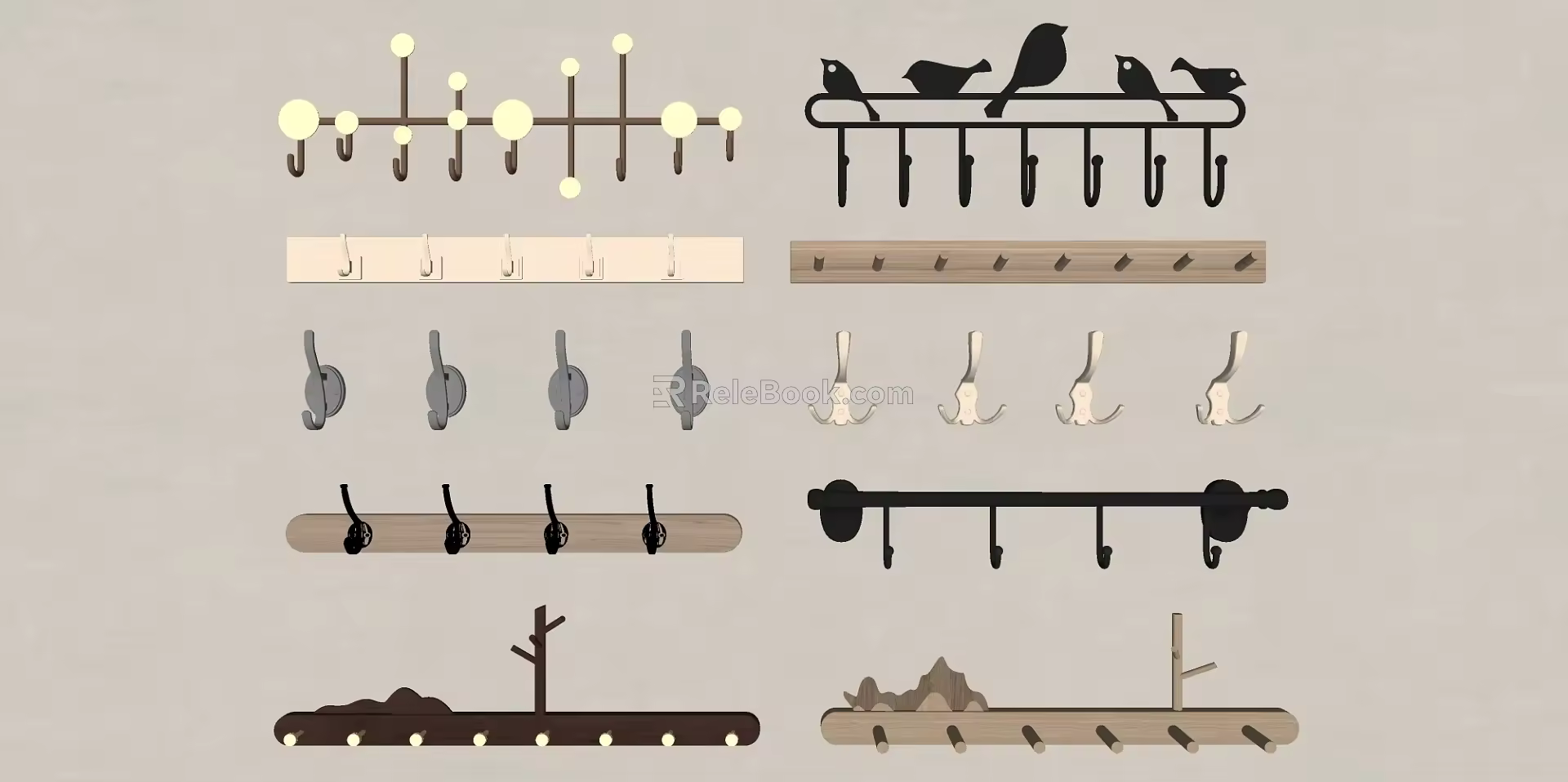 clothes hook 3d model