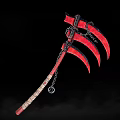 Sickle Weapon Game Props 3d model