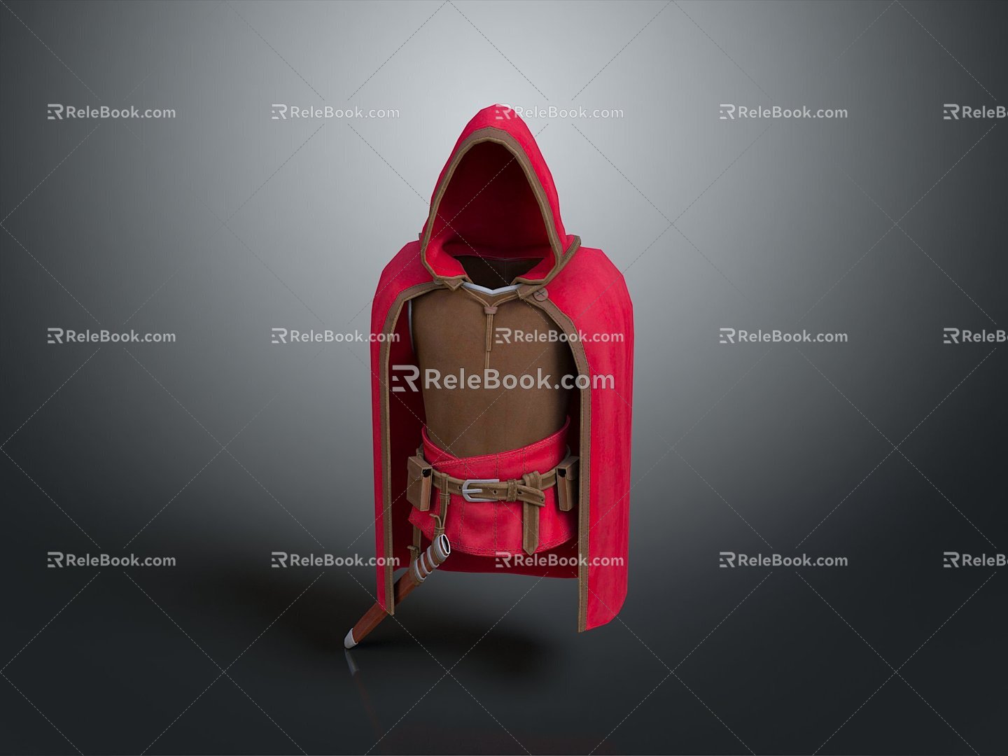 Cape Game Cape Cosplay Costume Costume Anime Costume Anime Costume 3d model