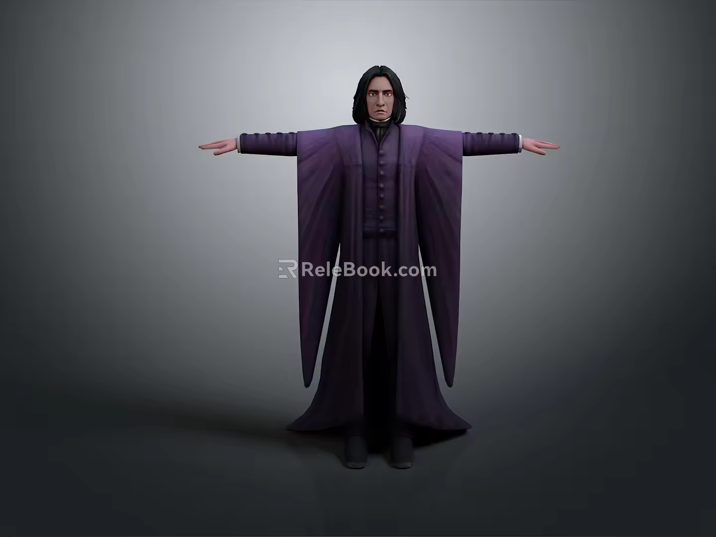 Female Elf Cartoon Witch Magic Witch Magic Girl Magician Elf Mage Warlock Wizard 3d model