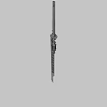 Steampunk Blade 3d model