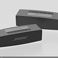 Bose Two Gray Compact Wireless Speakers With Modern Sleek Design