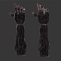 Modern manipulator robot arm 3d model