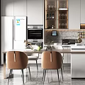 Modern Restaurant 3d model