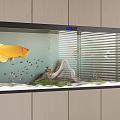 embedded aquarium 3d model