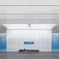 Office Technology Hall 3d model
