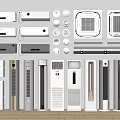 Various Types Of Air Conditioner Vents With Modern Designs And Different Styles