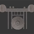 Advanced Space Satellite Design With Circular Antenna Dishes And Structural Framework