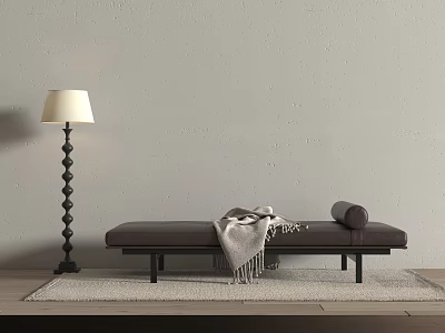 Modern shoe changing stool 3d model