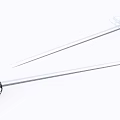 Elegant Medieval Sword With Intricate Hilt Design Long Sharp Blade And Steel Construction