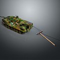 tanks military vehicles mechanized units armored units 3d model