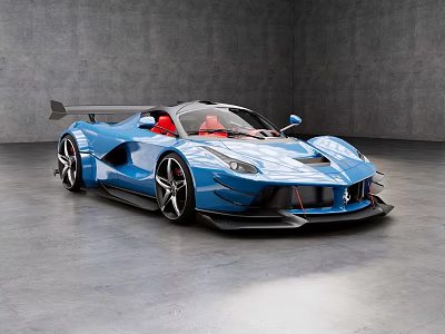 Ferrari LA Law Super sports car 3d model