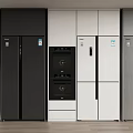 BOSCH embedded refrigerator 3d model