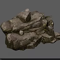 Natural Stone And Wood Decorative Pieces With Rustic Texture And Design