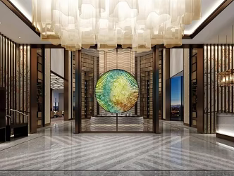 Hall 3d model