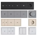 Modern Switch Switch Panel 3d model