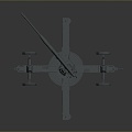 laser tower turret turntable sci-fi tower defense game tower defense sci-fi turret game turret game turret 3d model