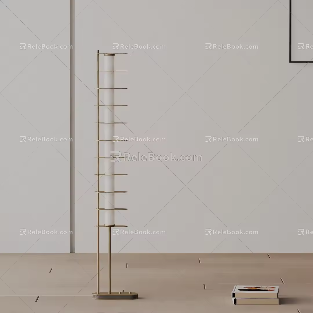 Modern floor lamp 3d model