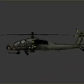Military Camouflage Helicopter With Rotor Blades Fuselage And Detailed Design