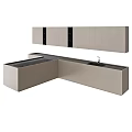 Modern Kitchen Cabinetry With Built In Ovens