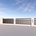 Modern Feature Wall Design With Vertical Slats White Panels And Dark Accents