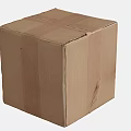 Sturdy Brown Cardboard Box For Daily Necessities Packaging And Storage Use