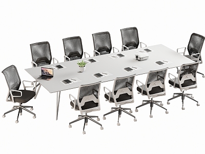 Modern Meeting Table and Chair Office Desk and Chair model