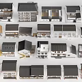 Rural Self Built Houses With Various Architectural Styles And Exterior Designs