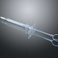 Medical Syringe For Organ And Hair Treatment Medical Procedures
