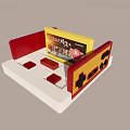 Modern game machine Little Overlord game machine 3d model