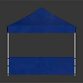 Blue Outdoor Canopy Tent Furniture With Metal Frame And Portable Shade Structure