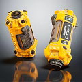 Two Yellow Portable Daily Life Essentials With Durable Design And Lightweight Feature