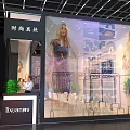 Lixuanwei Fashion Natural Exhibition Booth With Modern Design And Large Screen Model