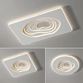 modern ceiling lamp 3d model