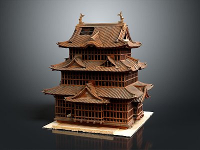 ancient architecture, ancient architecture, historical architecture, ancient architecture, traditional architecture, ancient architecture, classical architecture 3d model