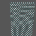 Green Chain Link Fence With Diamond Pattern And Distinct Textured Surface Design