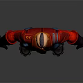 Game Movie Character 3D Model With Red Jacket Blue Pants Black Gloves And Boots