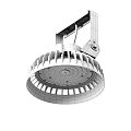 Stylish Modern Black Metal Grille Pendant Light with Circular Design and Warm Glow