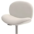 Modern Black and White Leather Bar Stools with Chrome Metal Frame and Circular Footrest